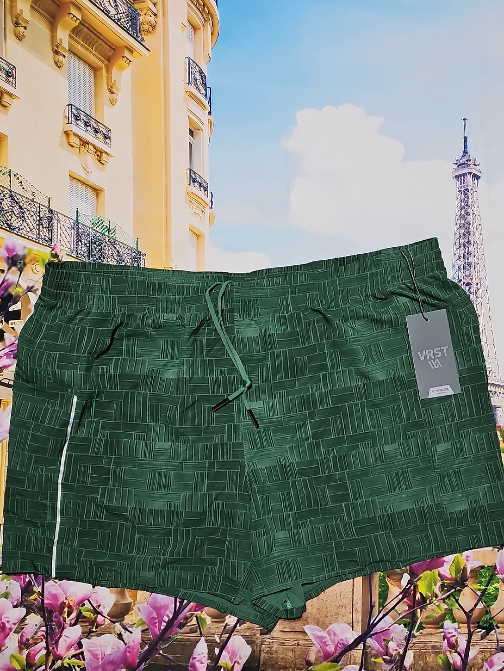VRST Green Athletic Shorts‎ Size XXL New